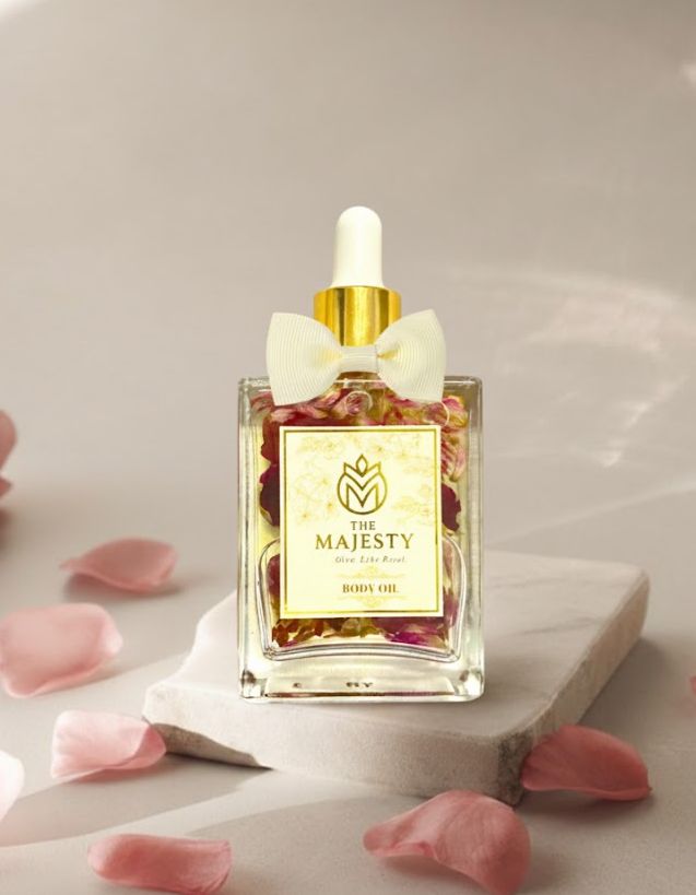 The Majesty Scented Body Oil - Majestic Blooms